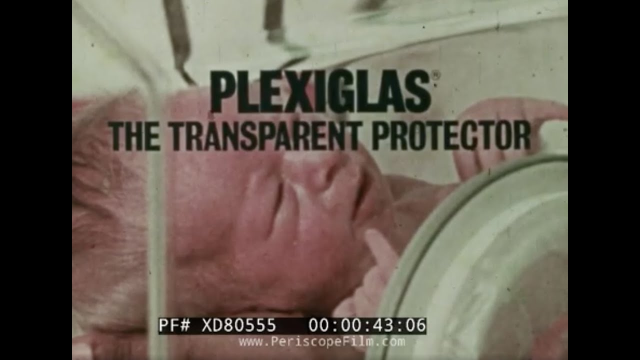 «ПЛЕКСИГЛАСС — ПРОЗРАЧНЫЙ ЗАЩИТНИК» 1970-Х ГОДОВ, РЕКЛАМНАЯ ПЛЕНКА ROHM AND HAAS CO., АКРИЛОВОЕ С...