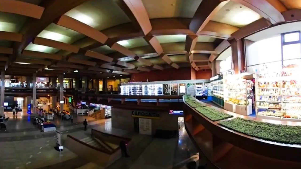 360 VR Tour | Moscow | Cosmos Hotel | Inside and Outside | Air panoramic mode | No comments tour