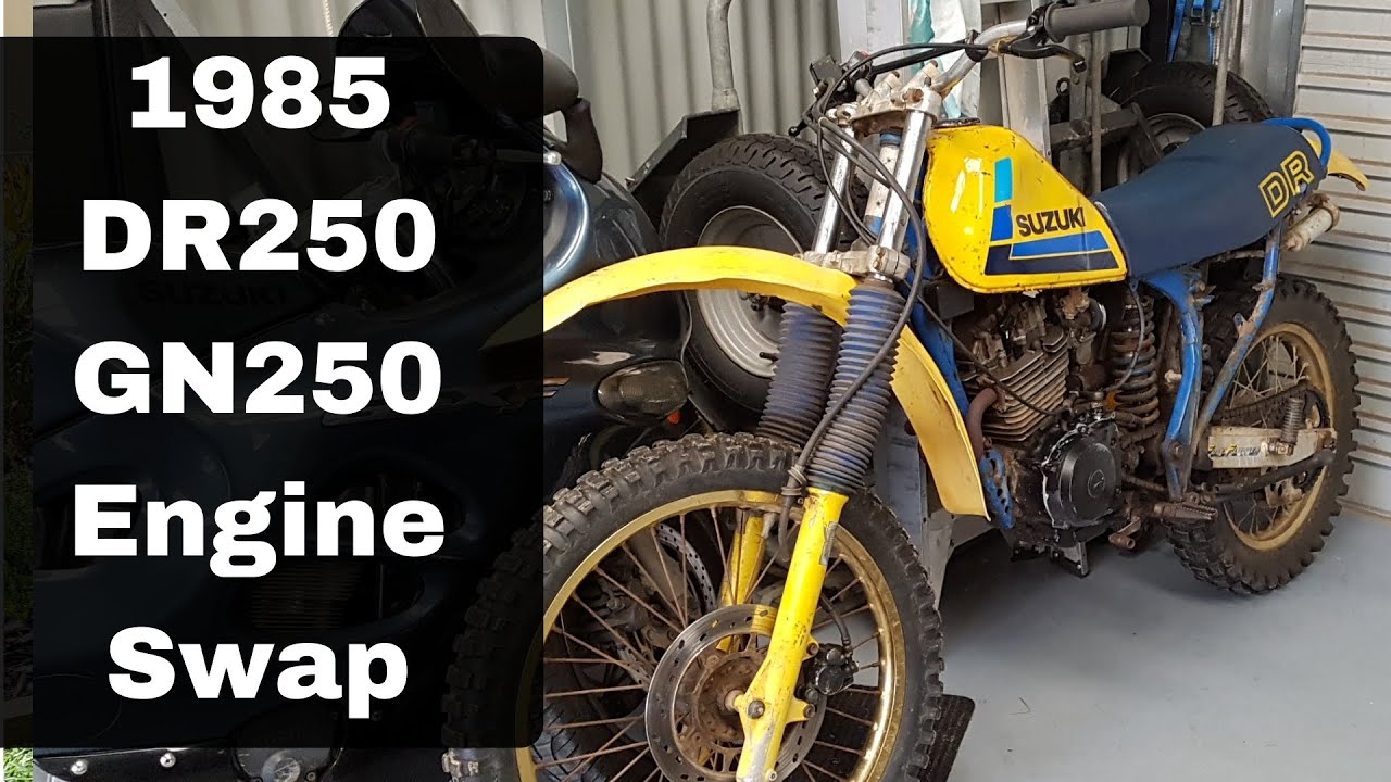 Suzuki DR250s with GN250 Engine