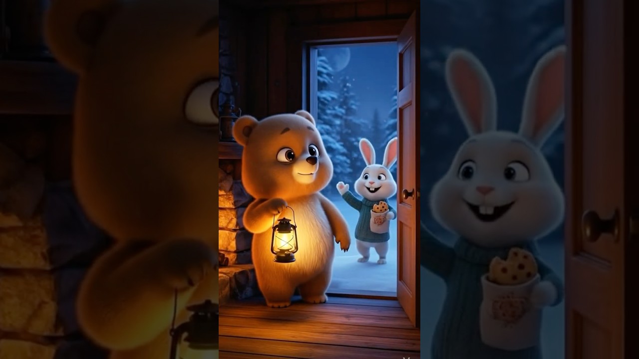 Cozy Cabin Bear | Week 4 Day 3: Knock in the Snow 🚪❄️