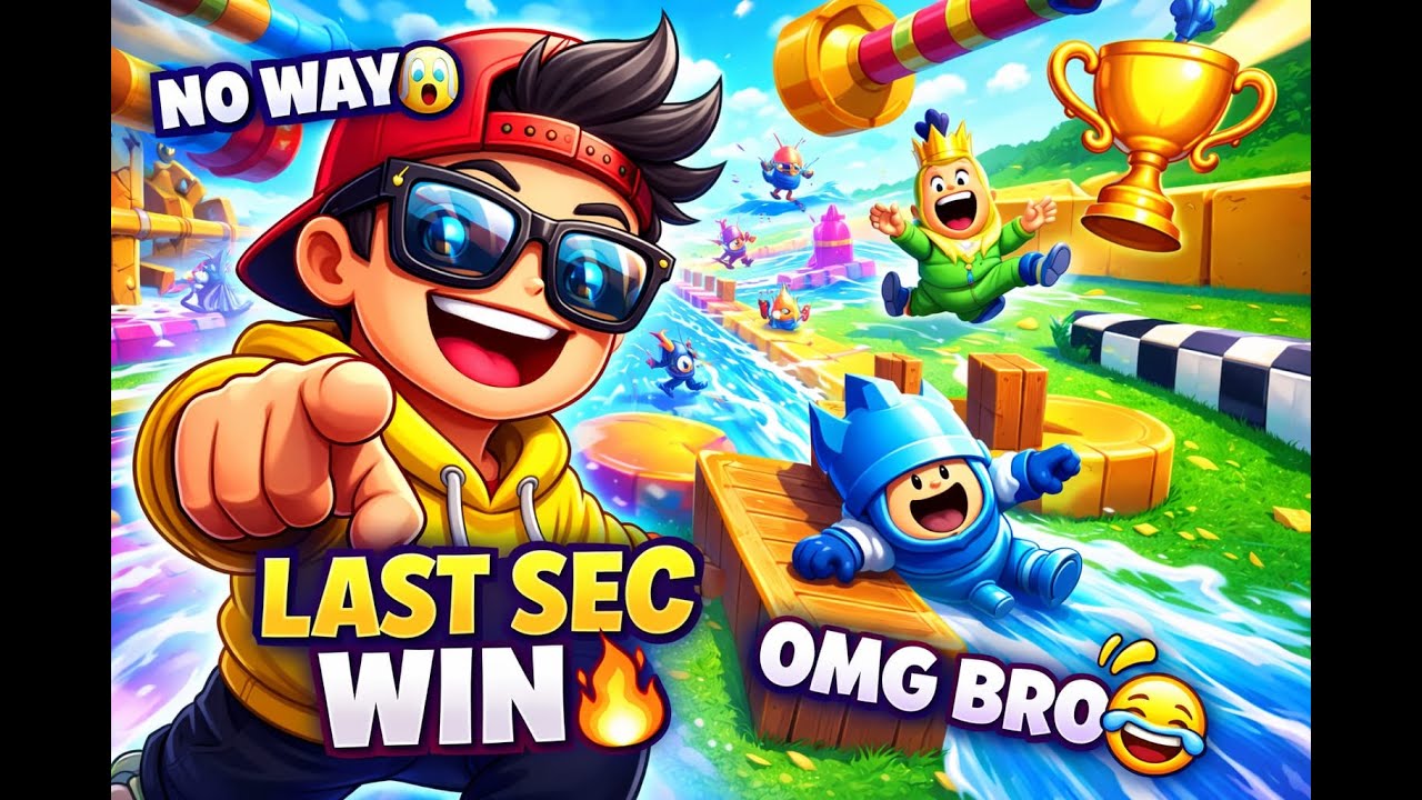 STUMBLE GUYS TAMIL 🔥 | Last Second WIN 😱