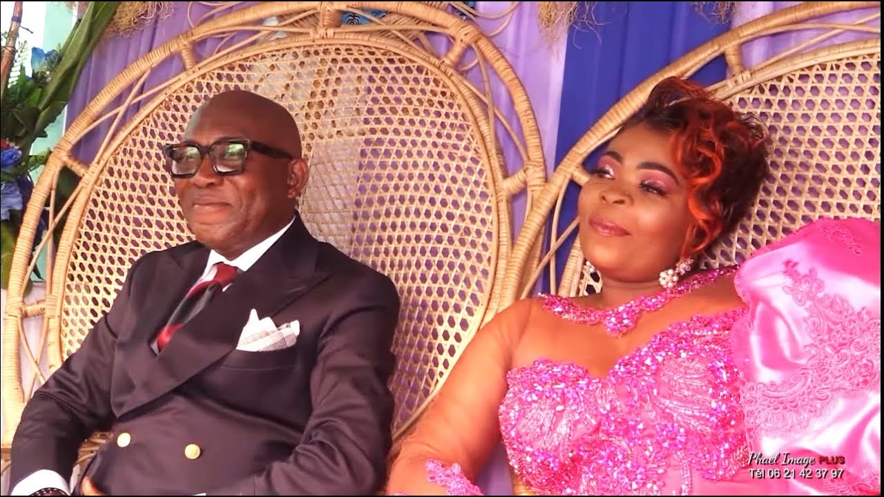 LE MARIAGE COUTUMIER DE GISLAINE DU COEUR ET MA JACQUES LOKO JEAN JACQUES