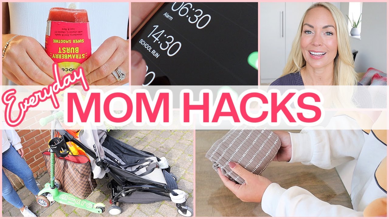 20 MOM HACKS I USE EVERYDAY!