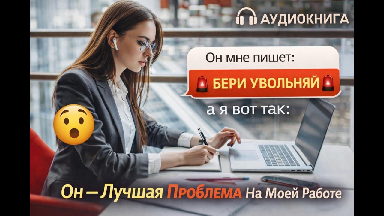 СЛУШАЙ ДО КОНЦА 💼 Он — Лучшая Проблема На Моей РаботеСовременная Романтика • Полная Аудиокнига