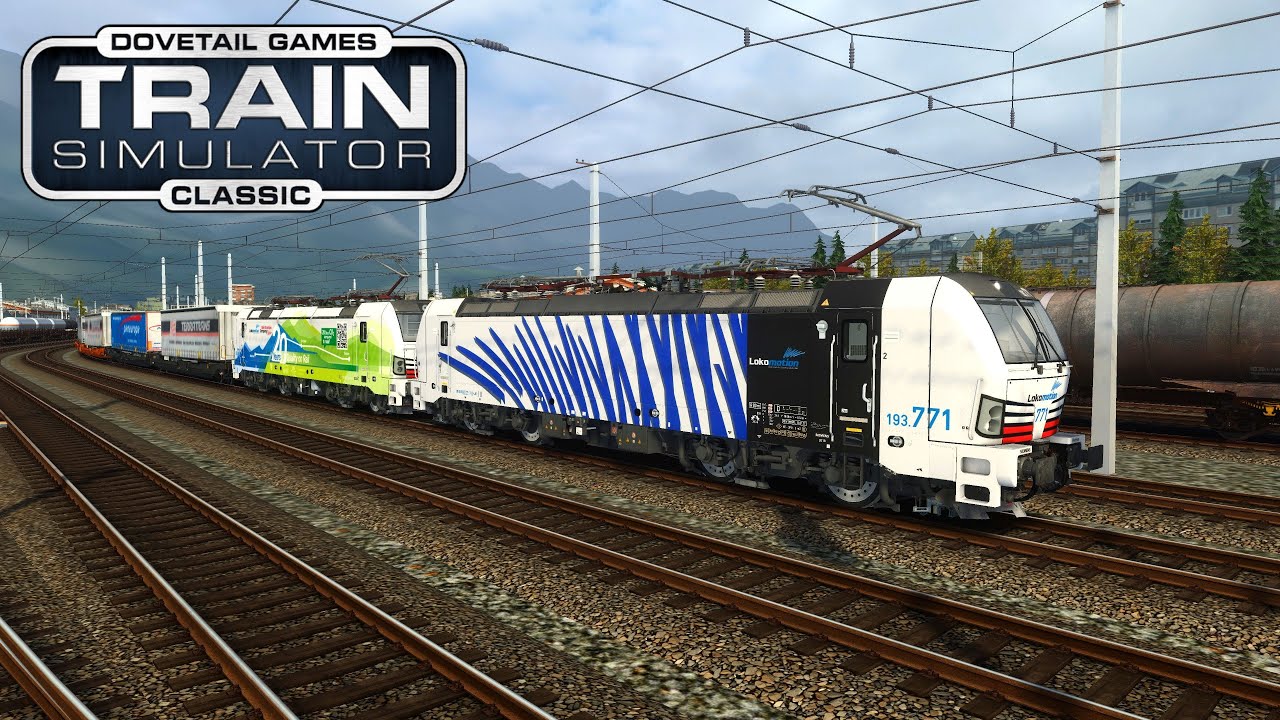 DGS 43821 Terratrans Paneuropa Umleiter nach Italien Teil 5 / Train Simulator Classic / BR 193