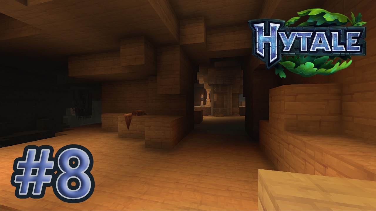 Entering the Sandy caves for sweet sweet thorium - Hytale #8