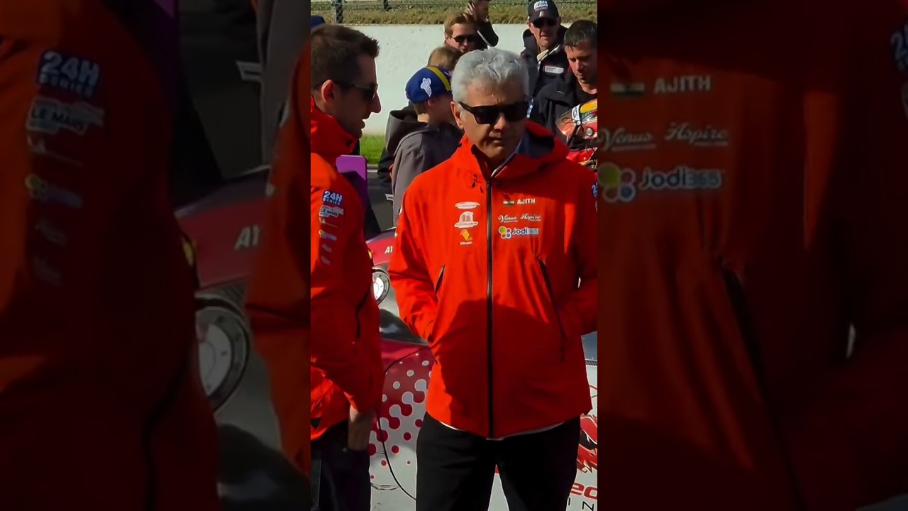 AK Sir Walk Pathale Goosebumps! 🖤AK Sir Walk = Silent Mass 🔥 | Racing Weekend#Ajith #AjithKumar #Ak