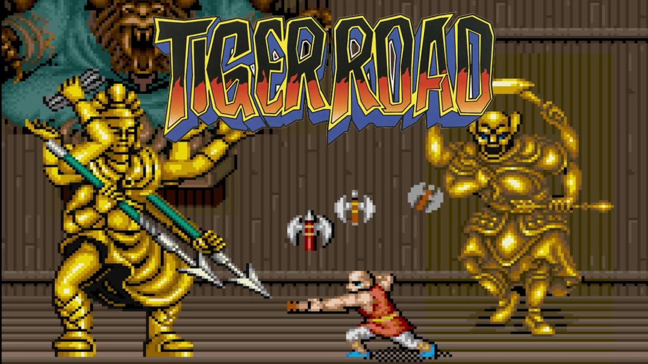 Tiger Road (Arcade) Completed 1 Credit, 1CC -  MiSTer FPGA (No Commentary)