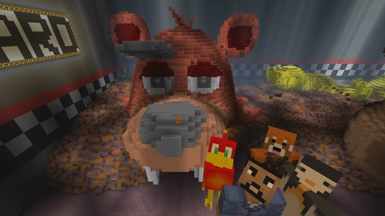 Minecraft Xbox - Hide and Seek - Animatronic Graveyard (Five Nights at Freddys)