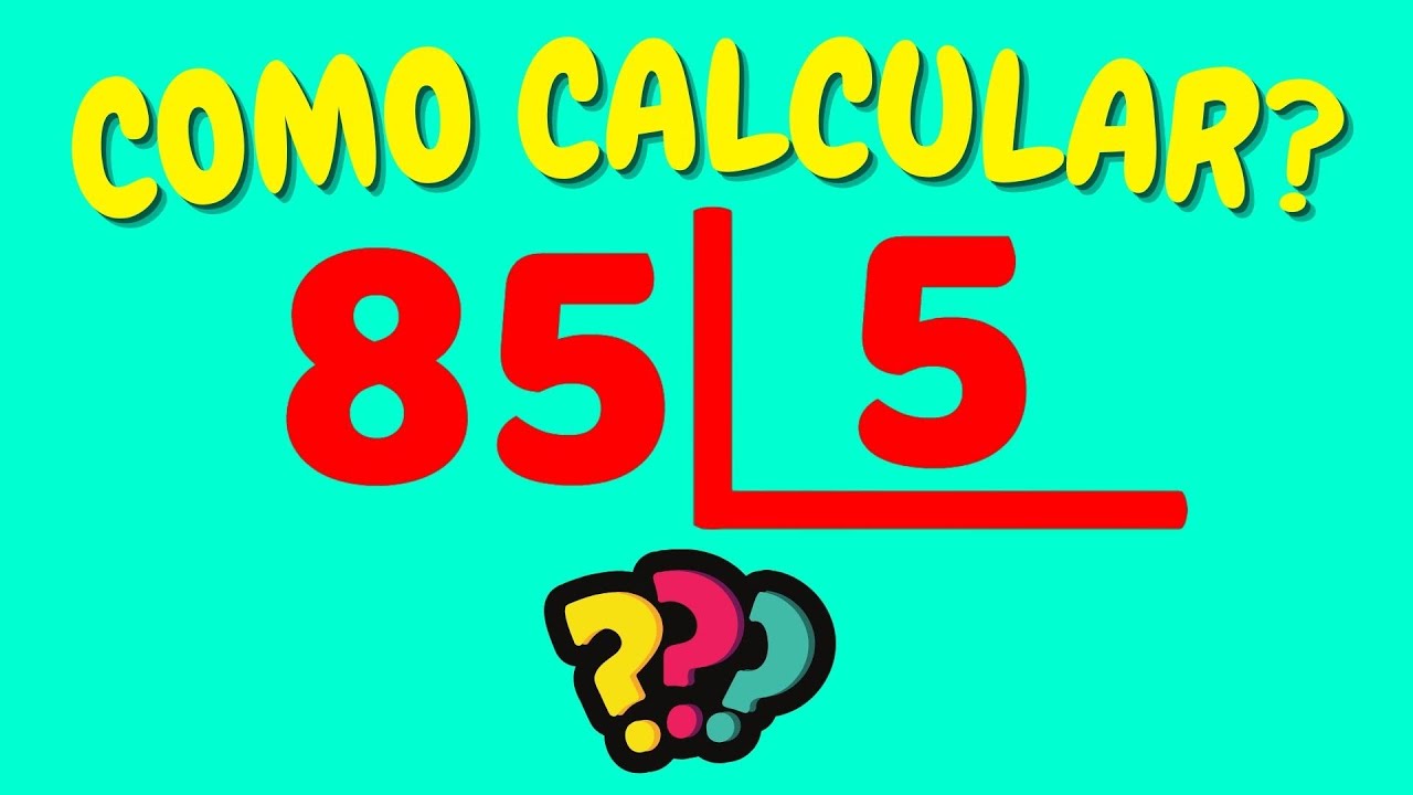 COMO CALCULAR 85 DIVIDIDO POR 5?| Dividir 85 por 5
