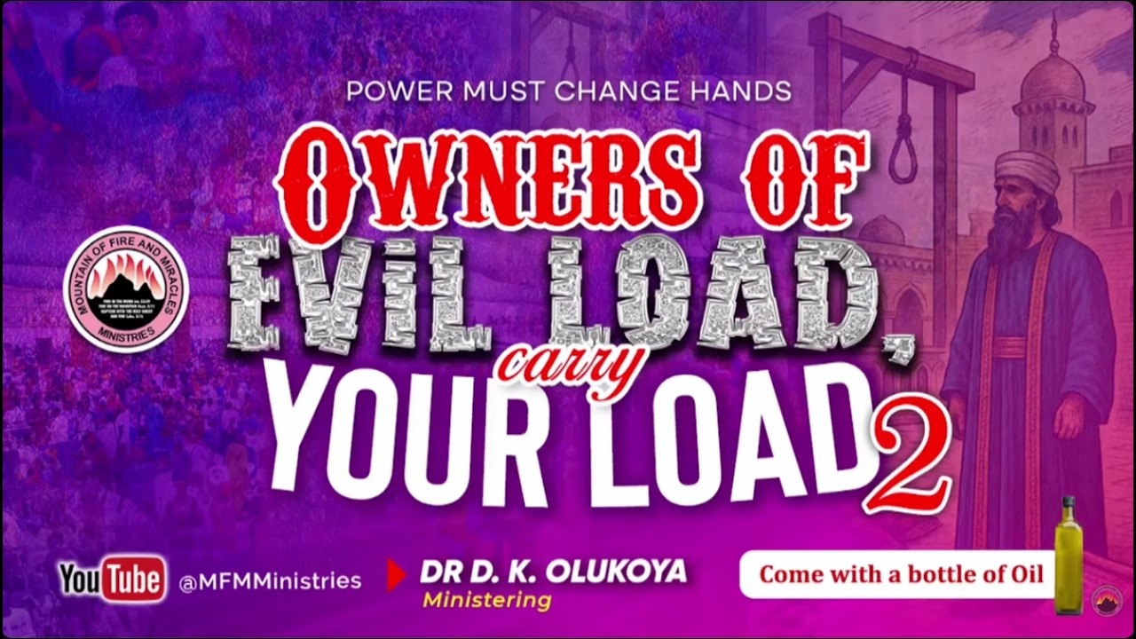 MFM APRIL 2026 PMCH | OWNER OF EVIL LOAD CARRY YOUR LOAD | Dr D. K Olukoya