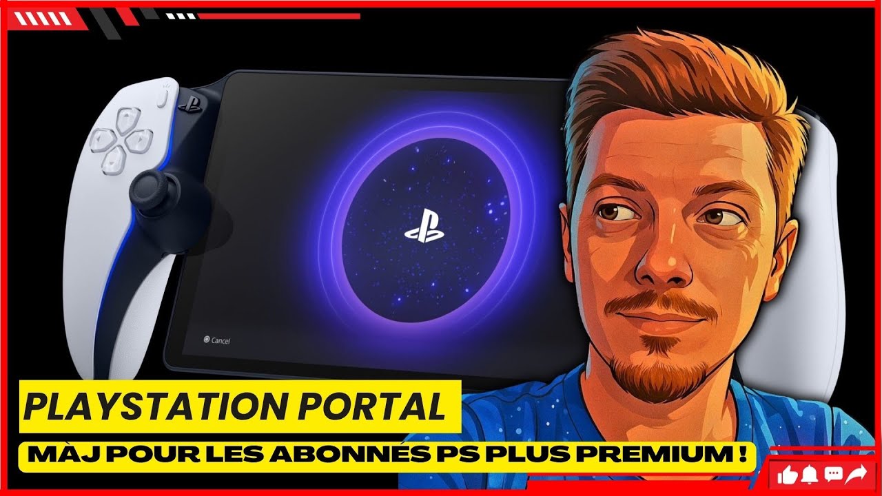 Le PlayStation Portal streame désormais nativement (en partie) la bibliothèque de jeux