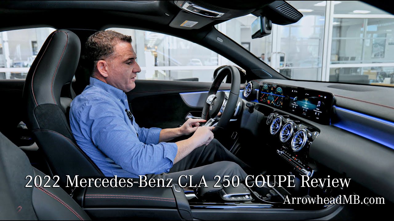 Sexy - 2022 Mercedes-Benz CLA 250 COUPE review from Mercedes Benz of Arrowhead
