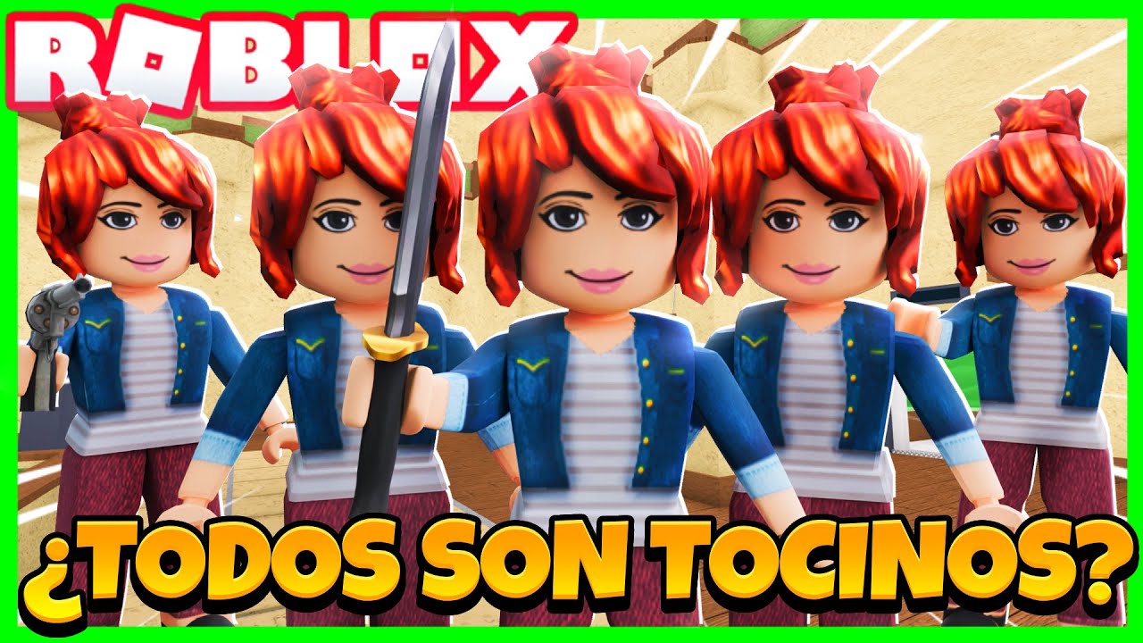 MURDER MYSTERY 2 😈🔪 pero... ¿TODOS SOMOS PELOTOCINOS? 😱