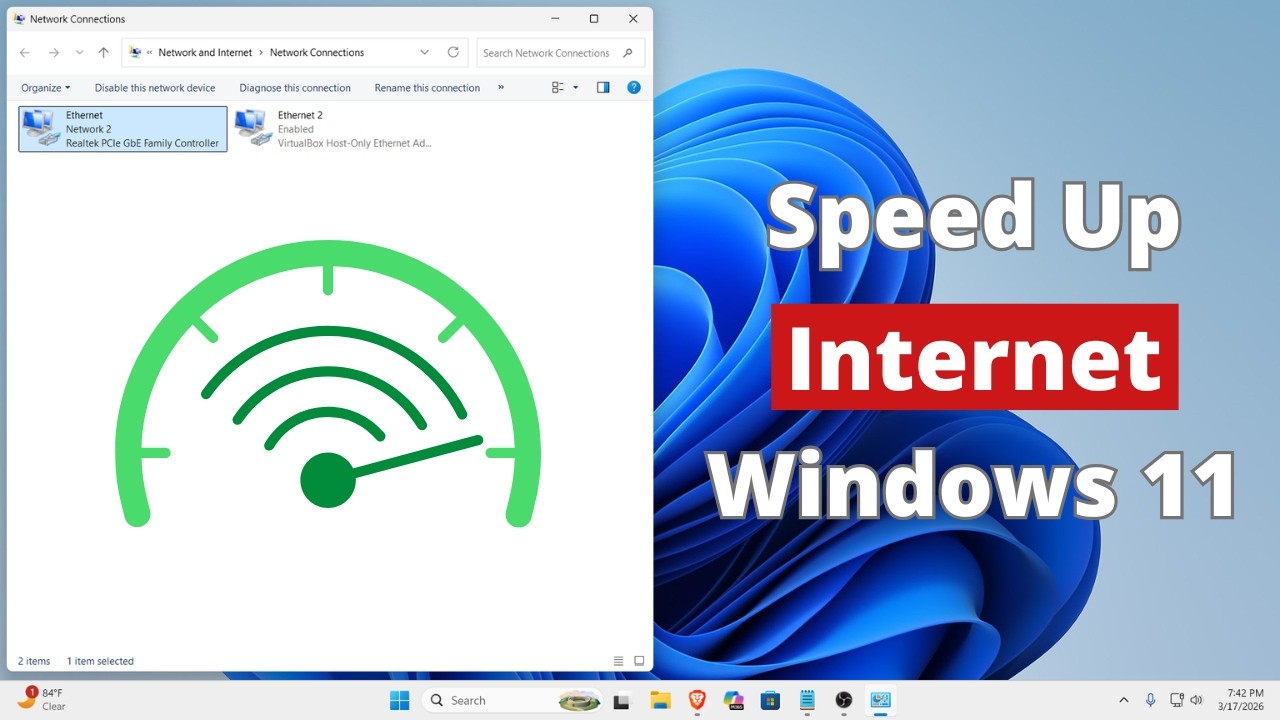 Как ускорить интернет в Windows 11 | Увеличение скорости Wi-Fi