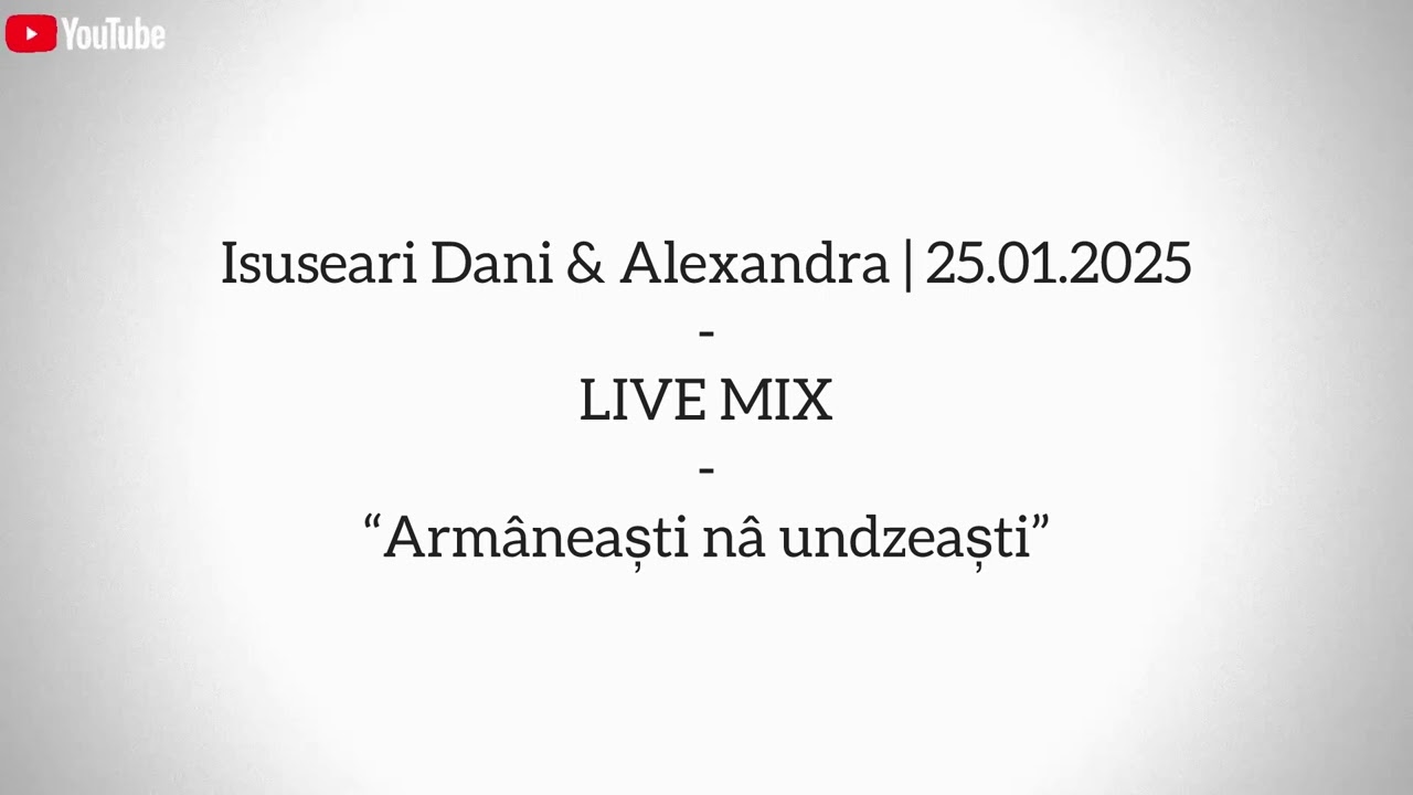 Isuseari Dani & Alexandra ( PINDU ) - Live Mix - 317