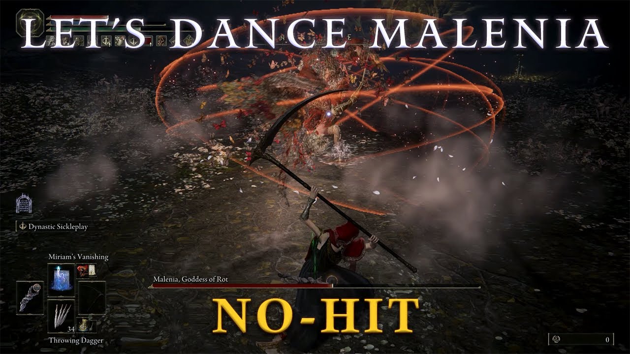 Dancing with Malenia! | Obsidian Lamina | NO HIT | Elden Ring DLC