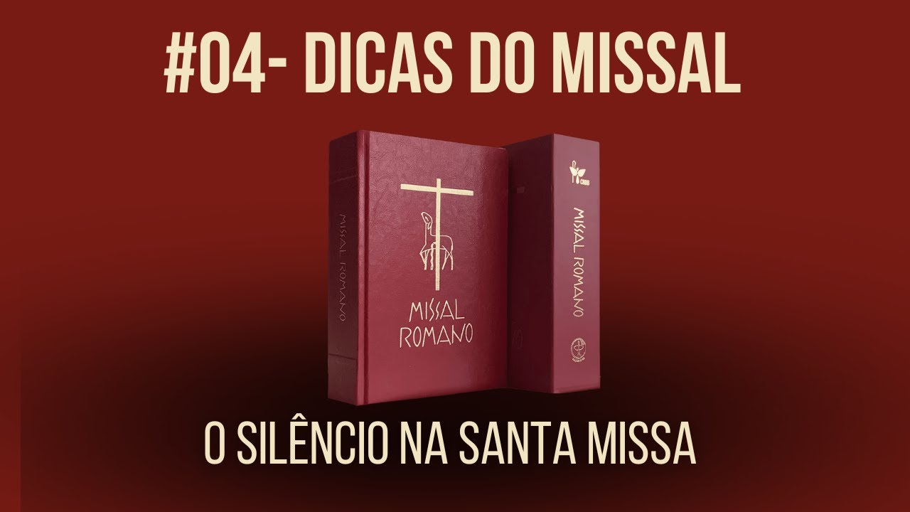 #04 Dicas do Missal - O sil&ecirc;ncio na Santa Missa #shorts