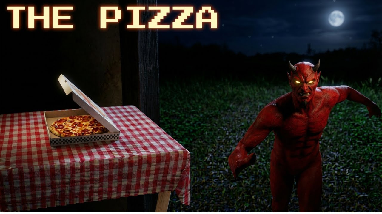 The Pizza | The Scariest Moments in This Horror Game | Full Gameplay #gameplay