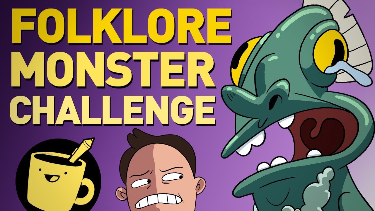Folklore Monster Drawing Challenge (ft. Mike Trapp)