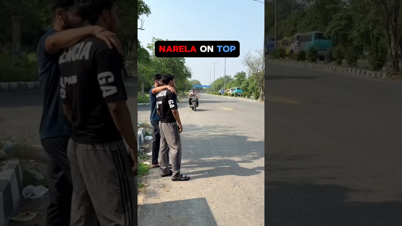 Narela on top 😎#funny #reel #explore #youtubeshorts #bullet #narela #virelvideo #fun