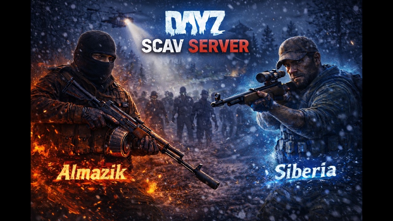 Хардкорный DayZ на SCAV | Выживем ли сегодня?