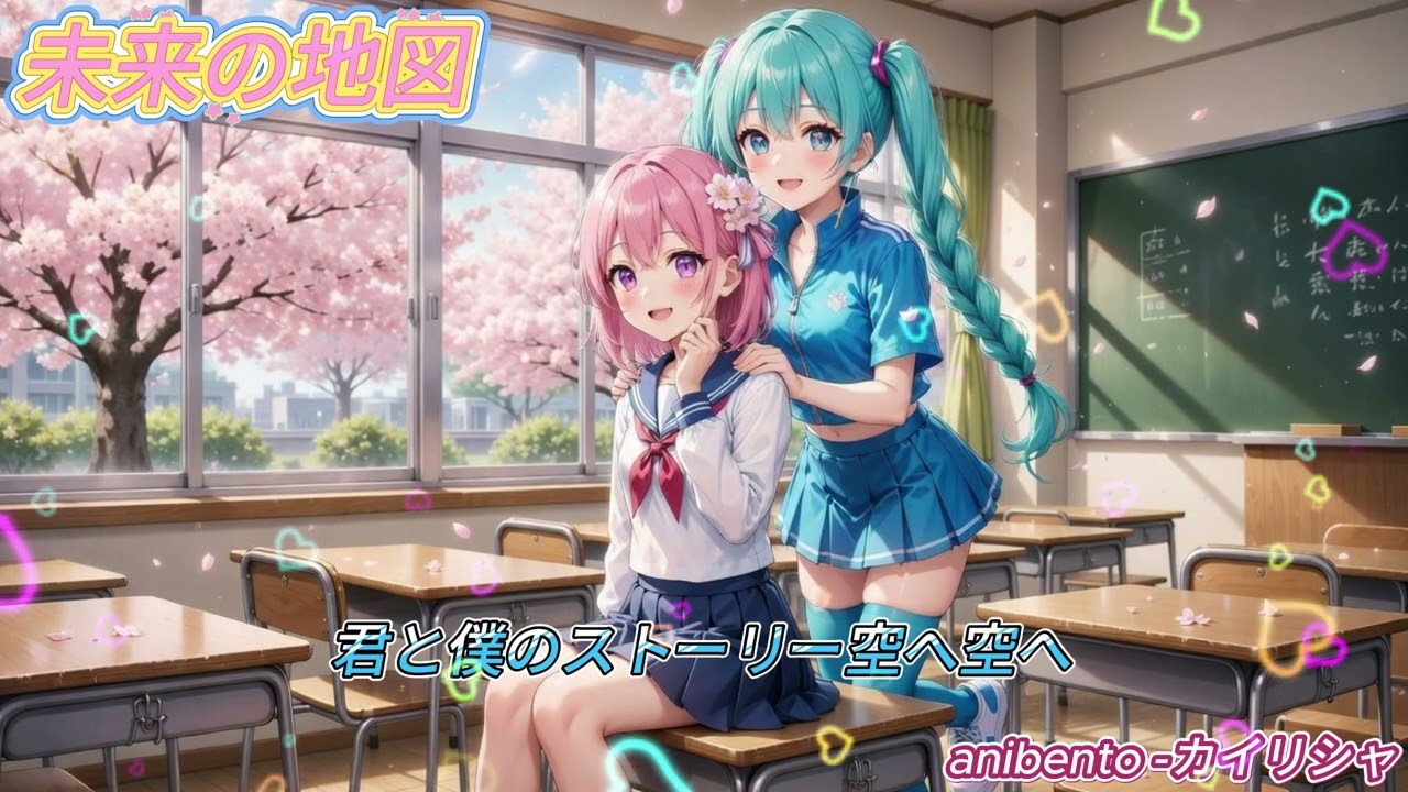 anibento -カイリシャ  未来の地図     #初音ミク#初音#原創音樂 #オリジナル音楽 #音樂 #日本語オリジナル曲   #suno #音樂分享#youtube #オリジナル音楽