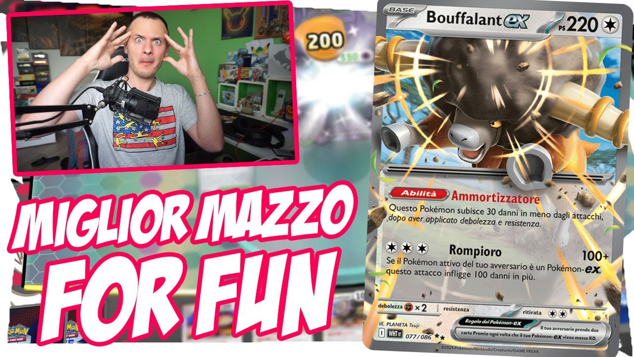 🐮Subisce 90 DANNI in MENO e ti RENDERA' la partita DIFFICILISSIMA da VINCIRE 🐮 BOUFFALANT EX DECK