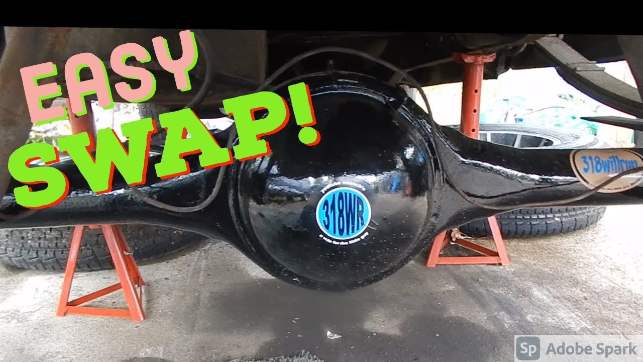8.25 to 8.75 Mopar Rear End * Dodge D150 goes from 2.71's to 4.30's