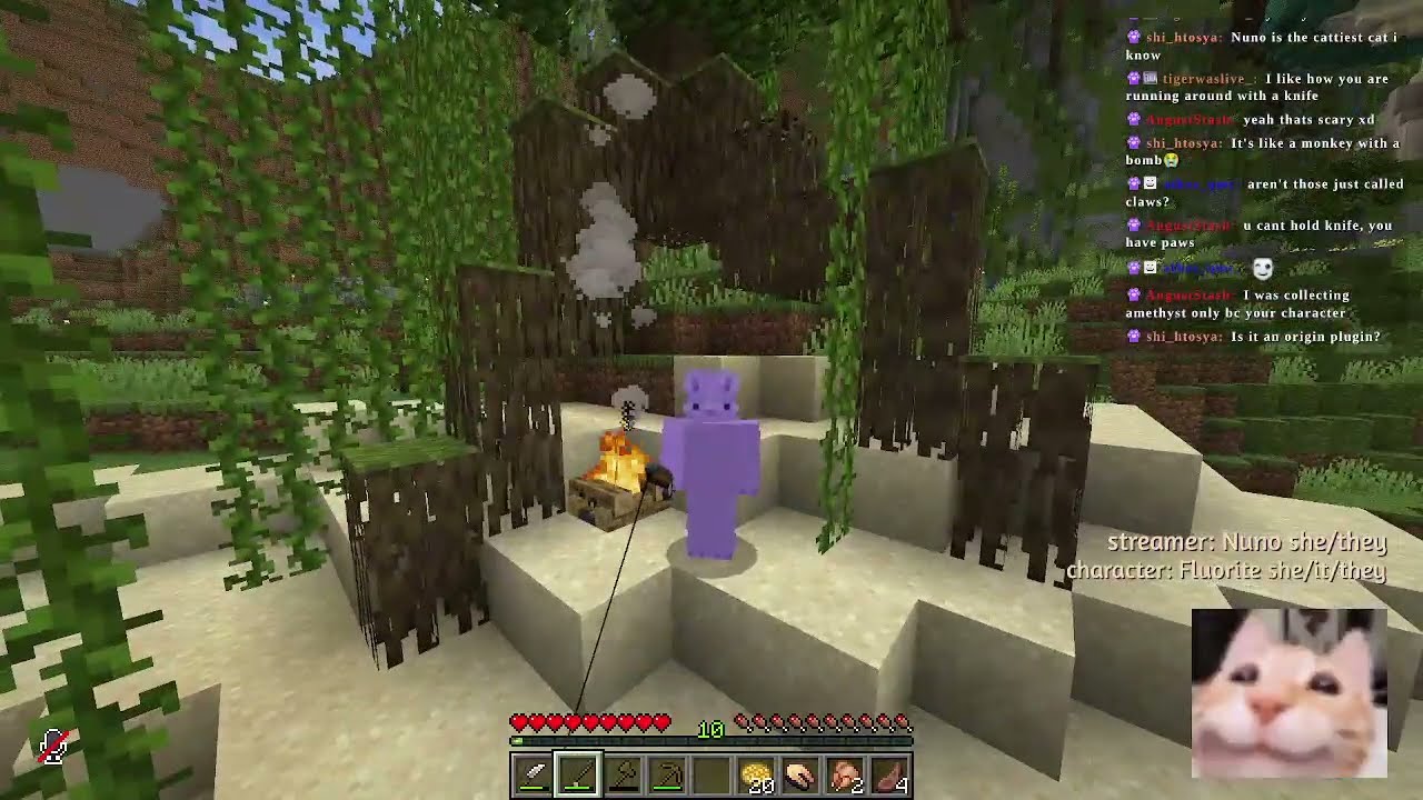 Stupid SMP fishing, caving and shenanigans #2