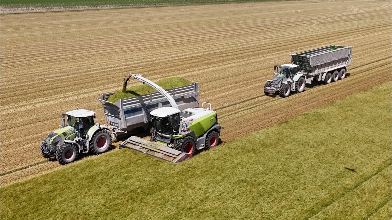 De RETOUR chez la SARL David DESIMPEL pour des ENSILAGES XXL 🌿🇺🇸