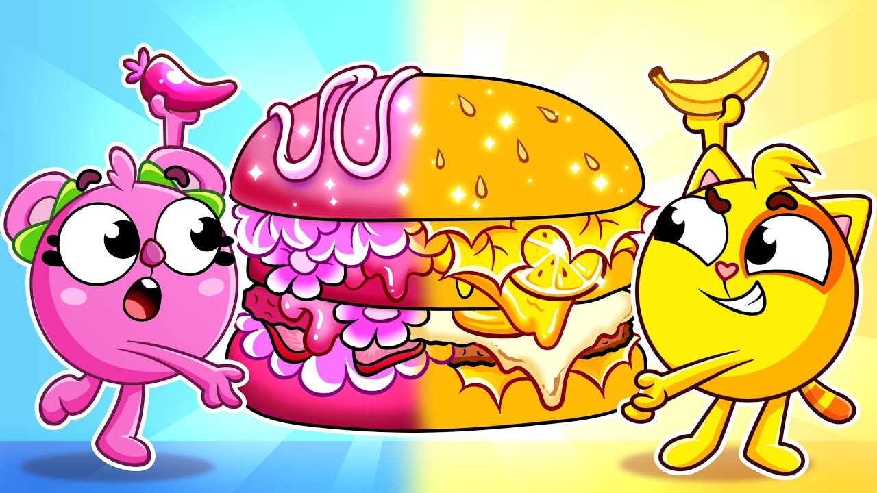 Pink vs Blue! 💗💙 A Color and Friendship | Kids Songs And Nursery Rhymes by Baby Zoo Karaoke
