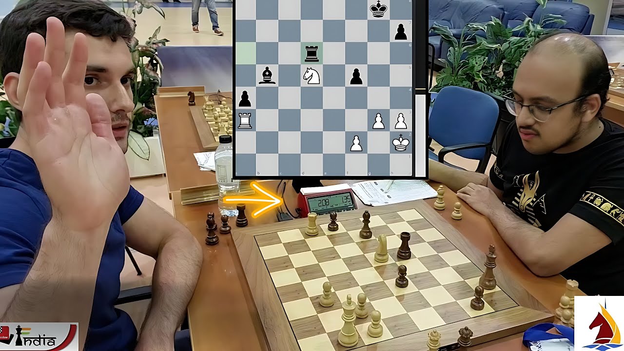 Why did Nikolas call the Arbiter? Dubai Open 2023