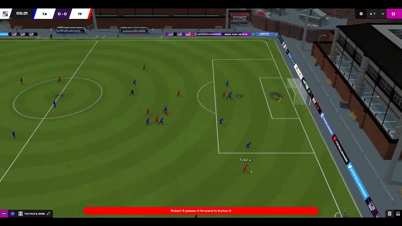 FM22.3 FM-Gamers League Season 2 Round 13 - Team A vs Team F