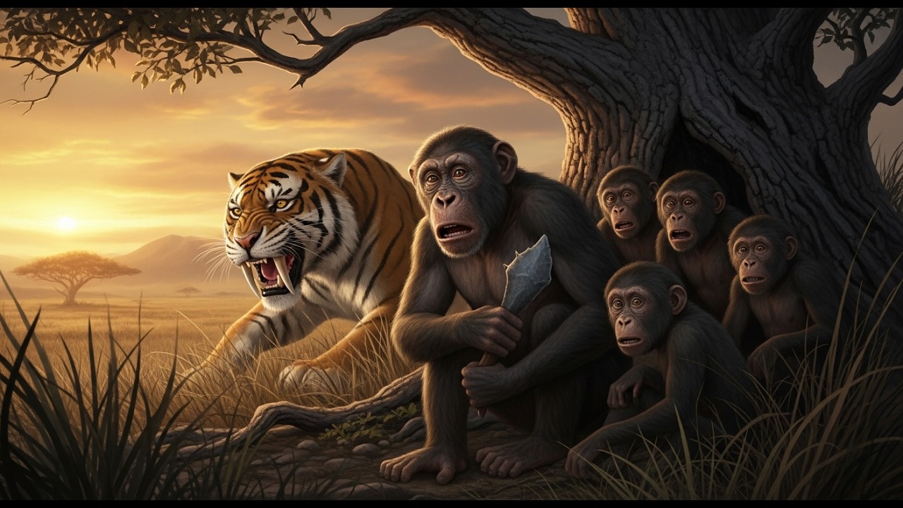 Life 2 Million Years Ago  How Apes Survived Predators On Ancient Earth