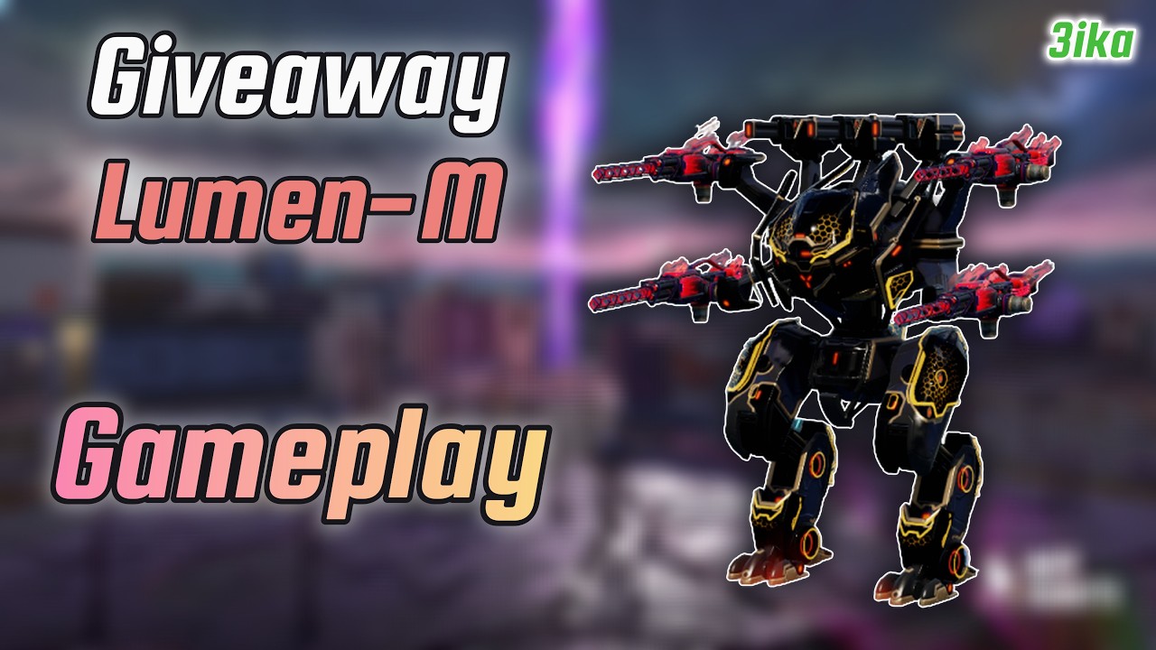 Lumen-M Giveaway & Gameplay | UE Typhon | War Robots