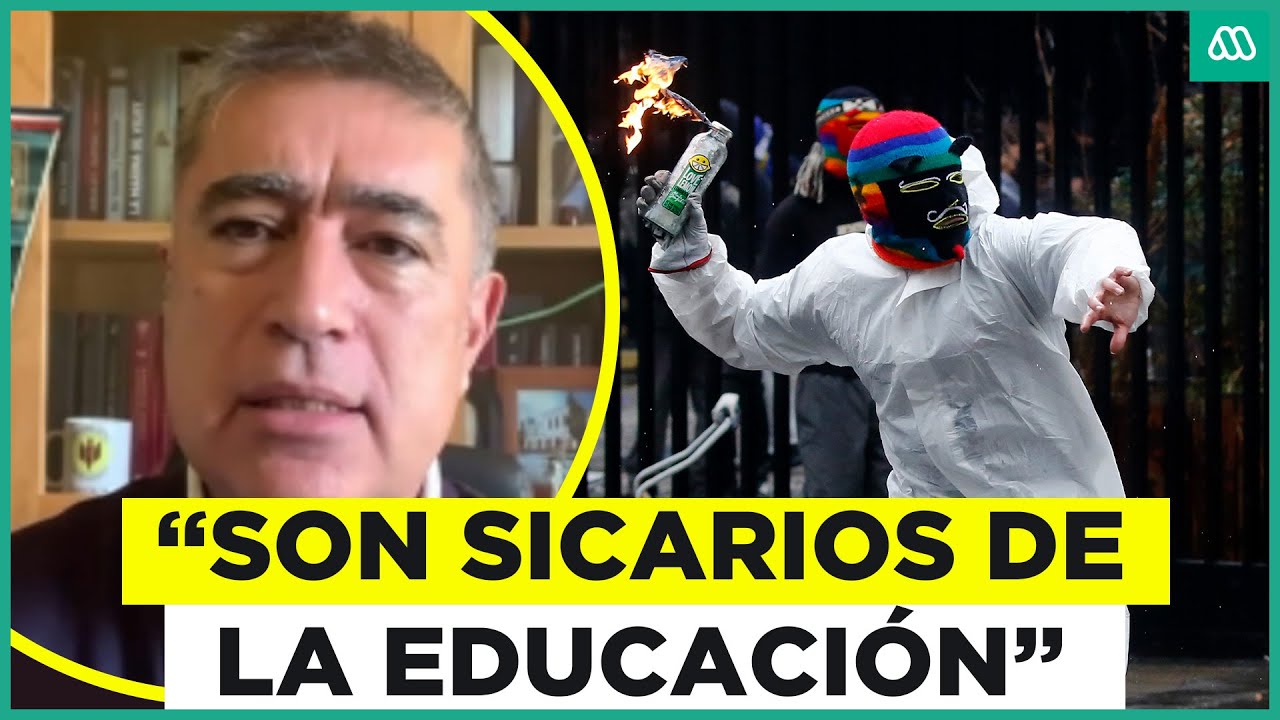 Violencia en liceos emblemáticos: Alcalde Desbordes anuncia medidas contra encapuchados