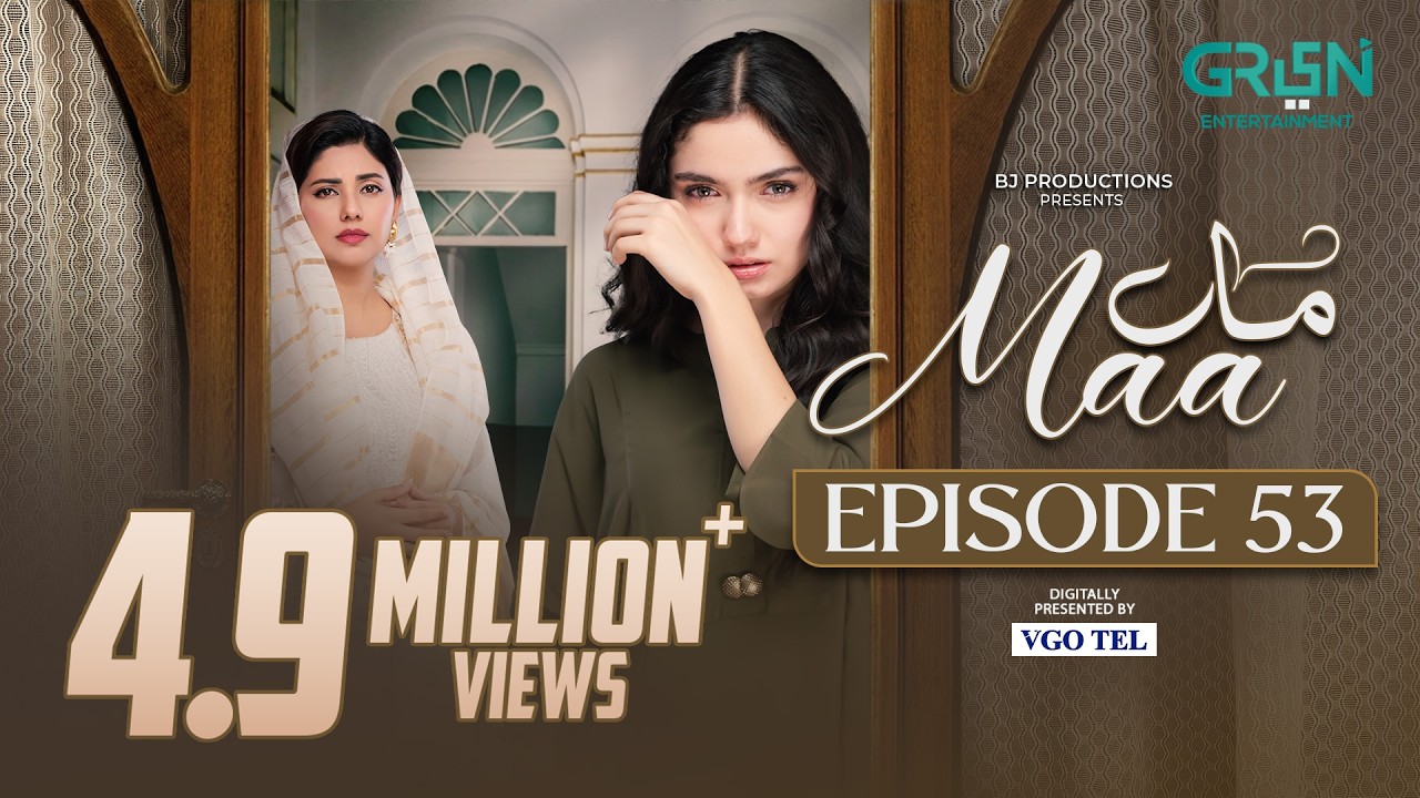 Maa Episode 53 (Subtitles) 8th April 2026 | Digitally Presented by VGO Tel Pakistan | Green TV