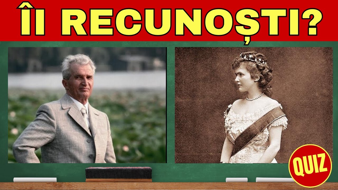 Quiz ISTORIE: Recunoști aceste 50 de PERSONALITĂȚI din istoria românilor?