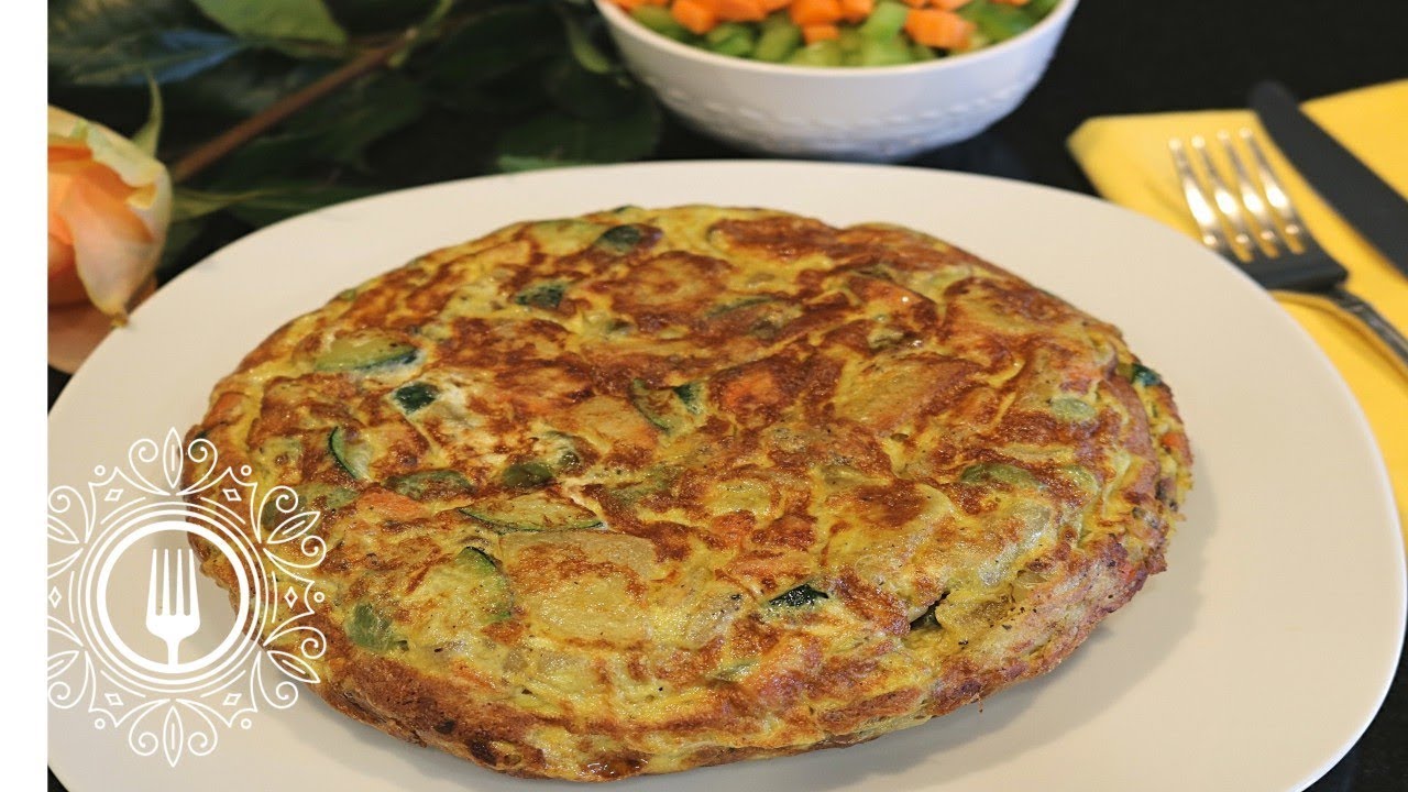 Tortilla Espanola con Verduras / Tortilla Paisana