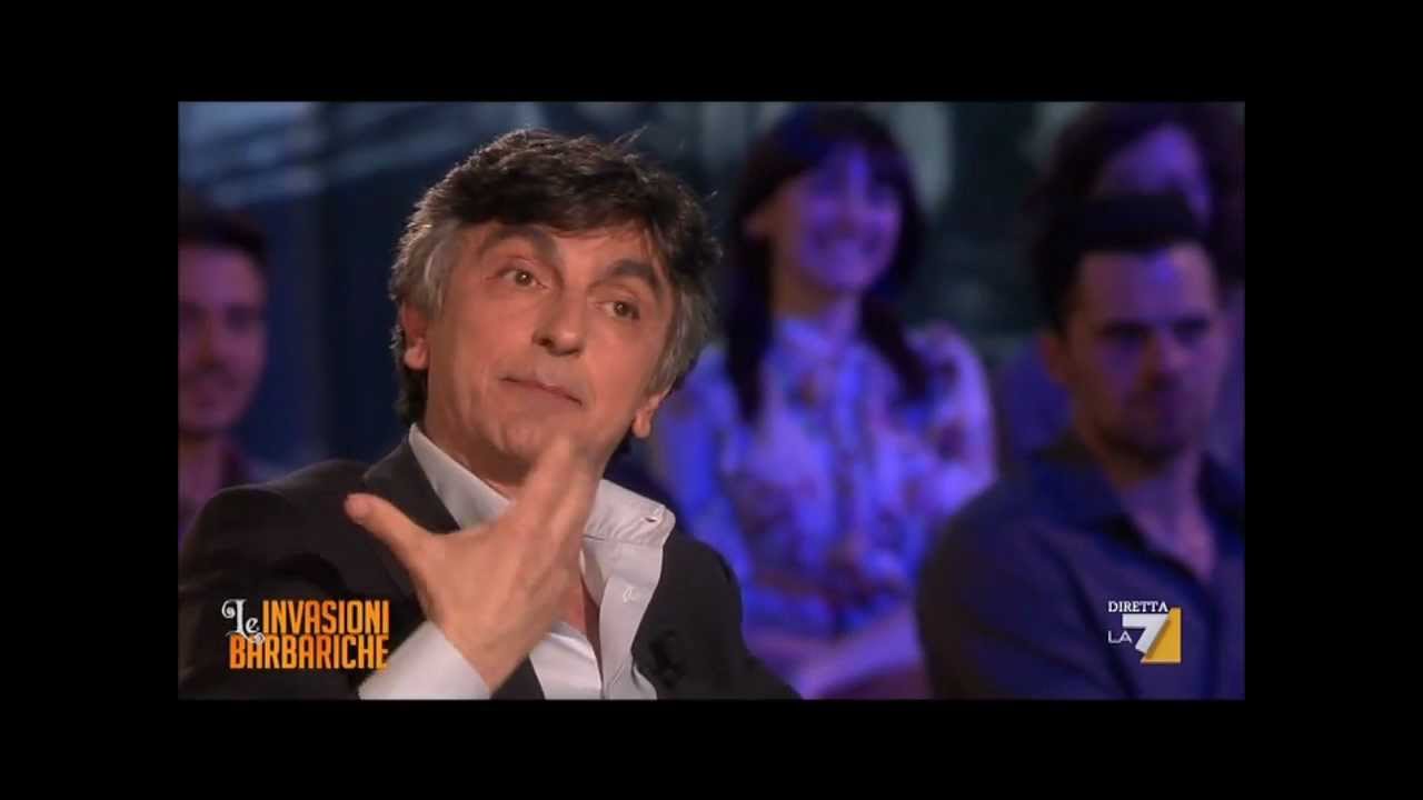 Vincenzo Salemme a Le Invasioni Barbariche Parte 1 - 2012 03 09.wmv