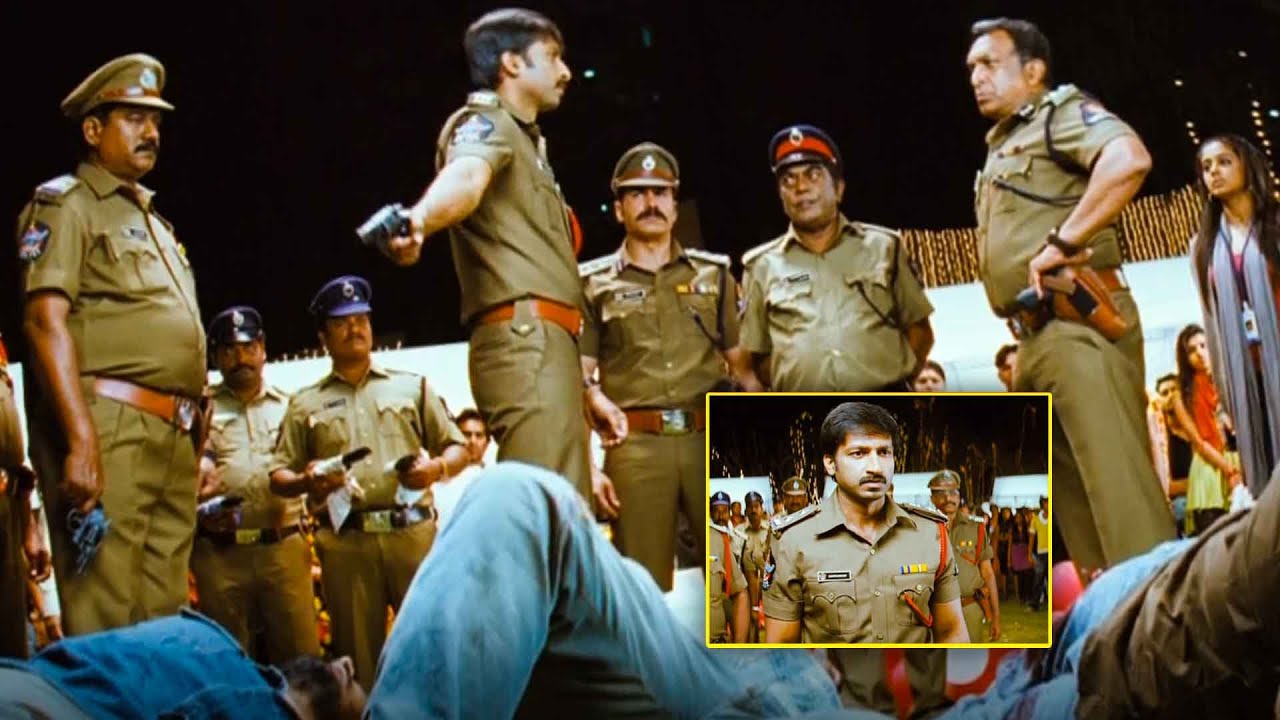 Gopichand Tollywood Biggest Blockbuster Movie Best Action Scene || Kotha Cinema