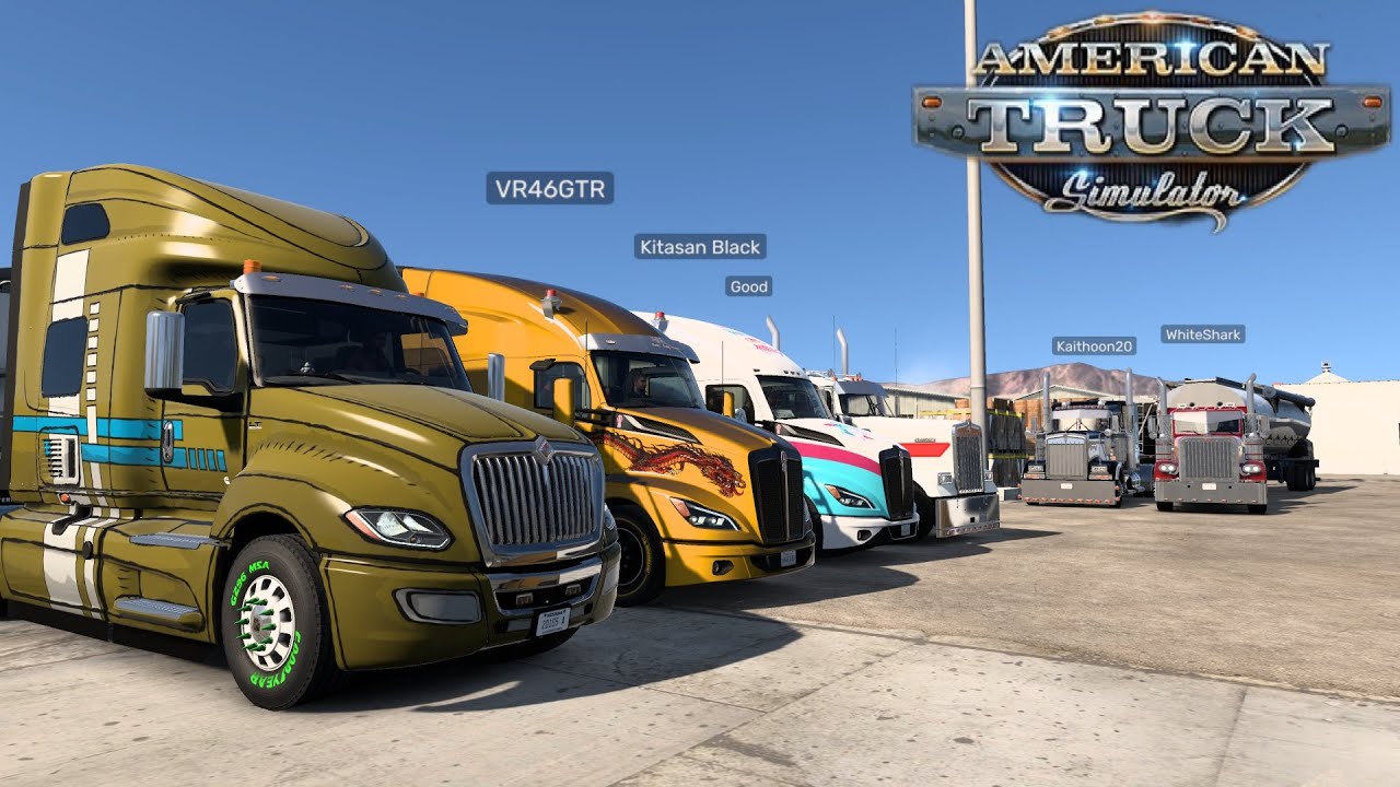 American Truck Simulator ไทย มาขับรถหัวลากในอเมริกากัน #ats #live