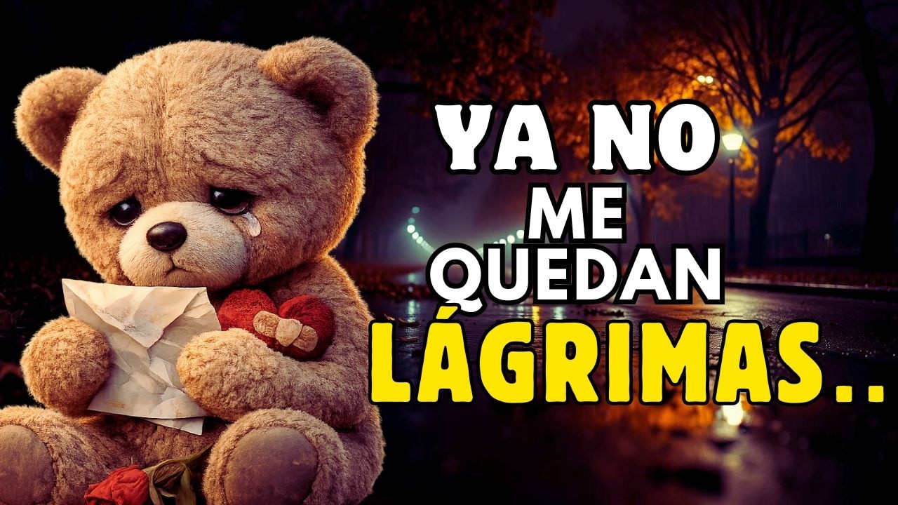 💔 ME QUEDÉ VACÍO… SIN LÁGRIMAS | HAY ALGO QUE NECESITO DECIRTE 🥀💌 | CARTA DE AMOR