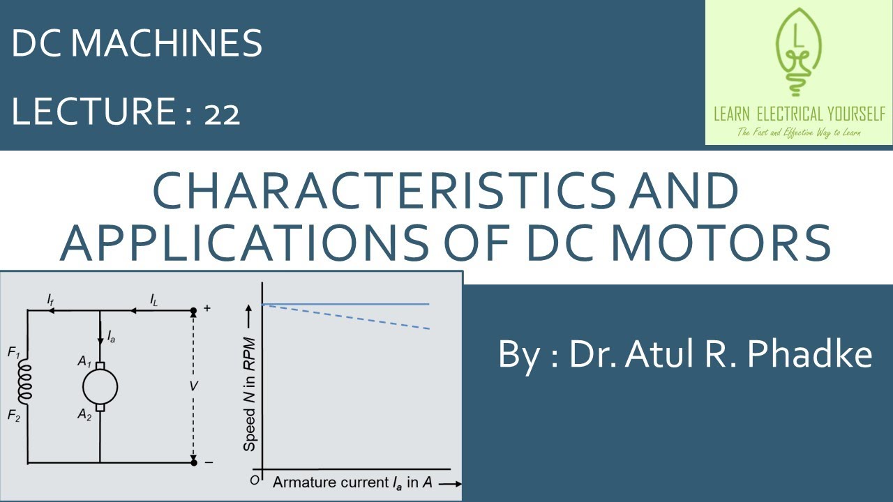 Characteristics and Applications of DC Motors (22)