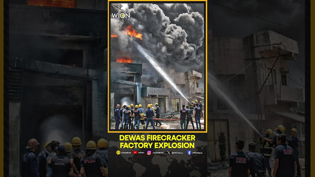 Massive Explosion Rocks Firecracker Factory in Madhya Pradesh&rsquo;s Dewas  | WION SHORTS