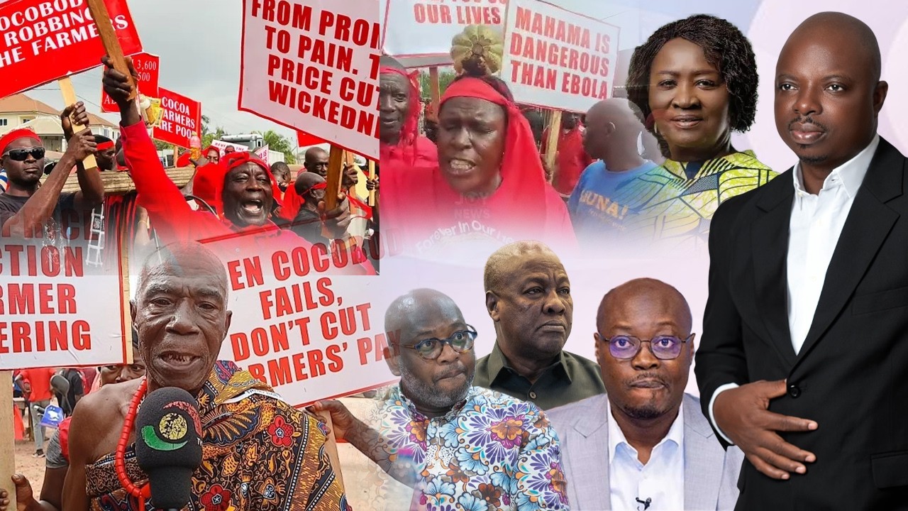 Cocoa farmers cursed Mahama
