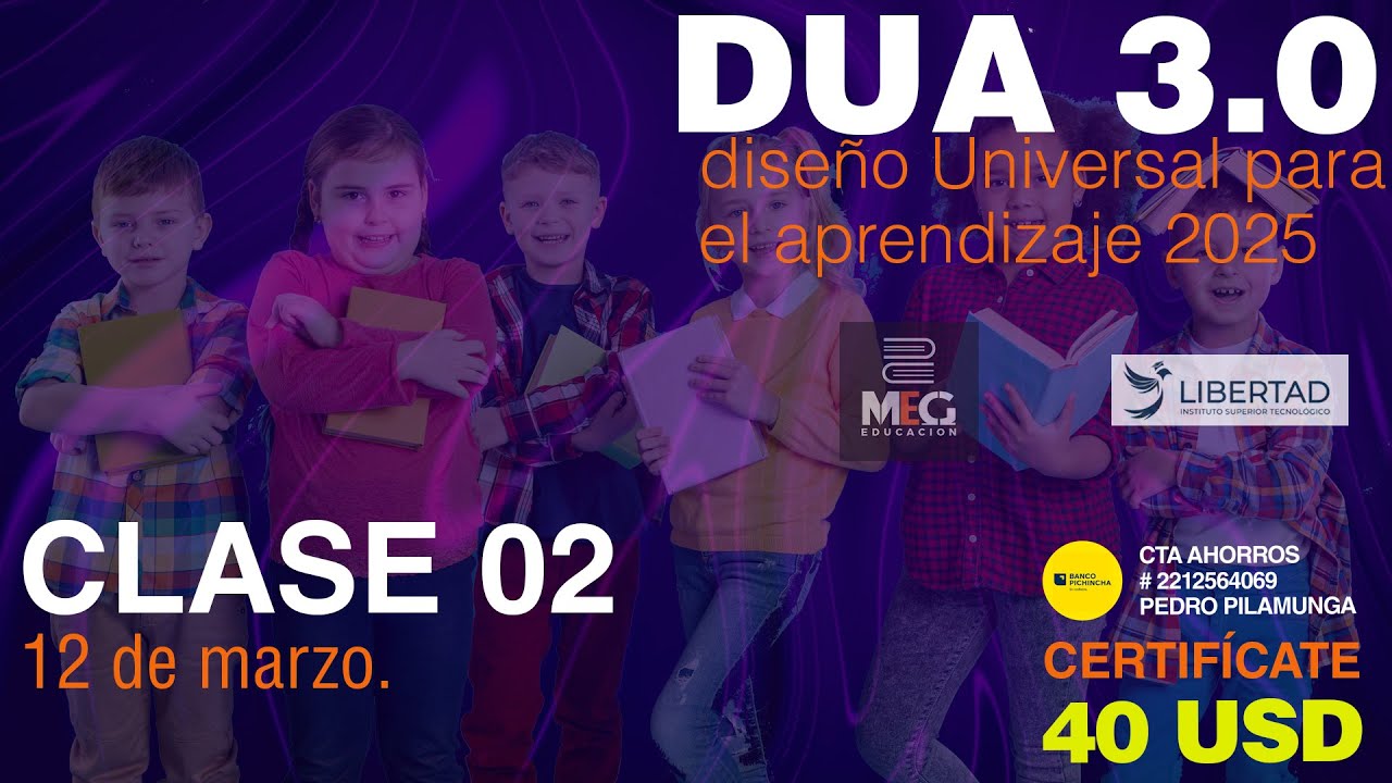 CURSO 2025 | DUA 3.0 | PLANIFICACION CURRICULAR EFECTIVA Y APRENDIZAJE INCLUSVO. | CLASE 02