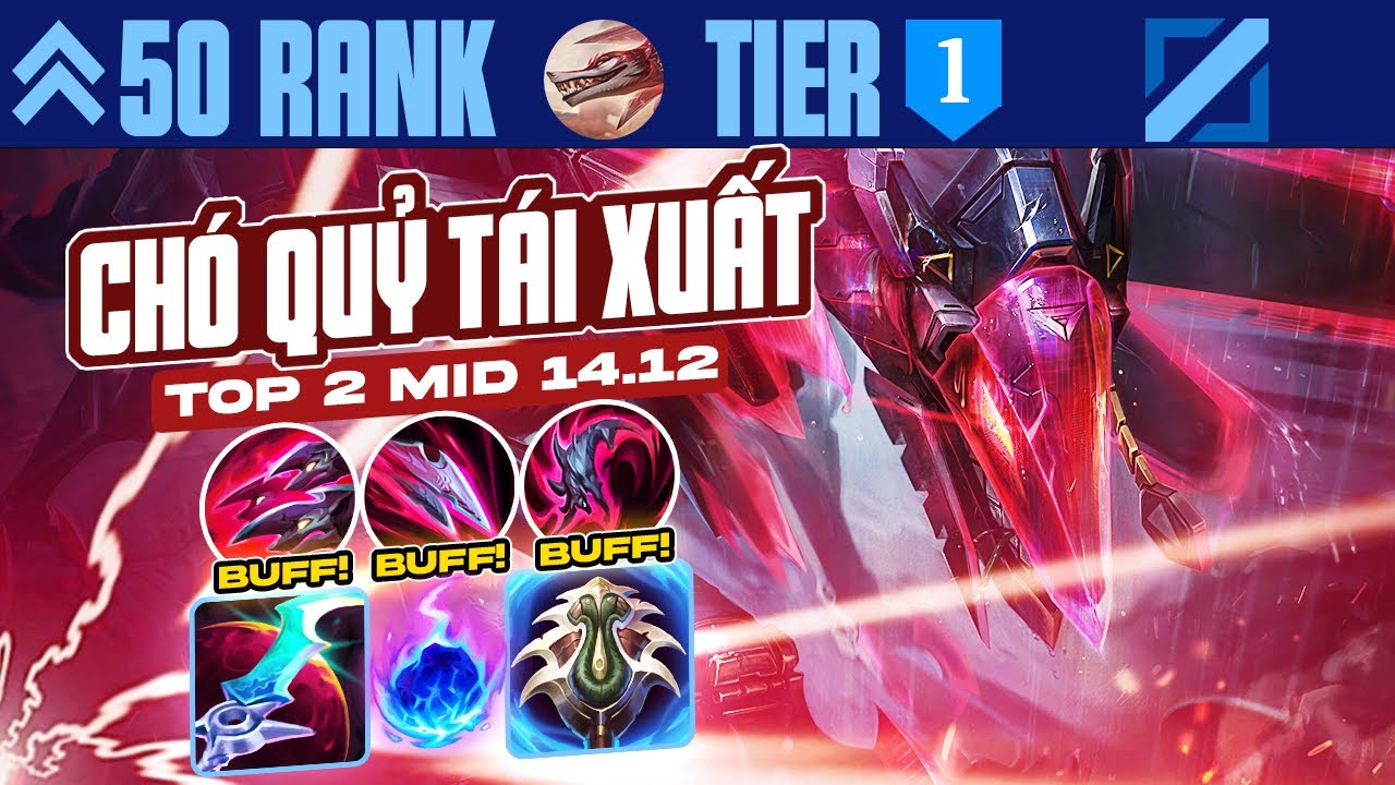 VÌ SAO NAAFIRI THIÊN THẠCH BÍ ẨN TĂNG 50 HẠNG? LEO VÀO TOP 2 TƯỚNG MID MẠNH NHẤT 14.12 | HÀ TIỀU PHU