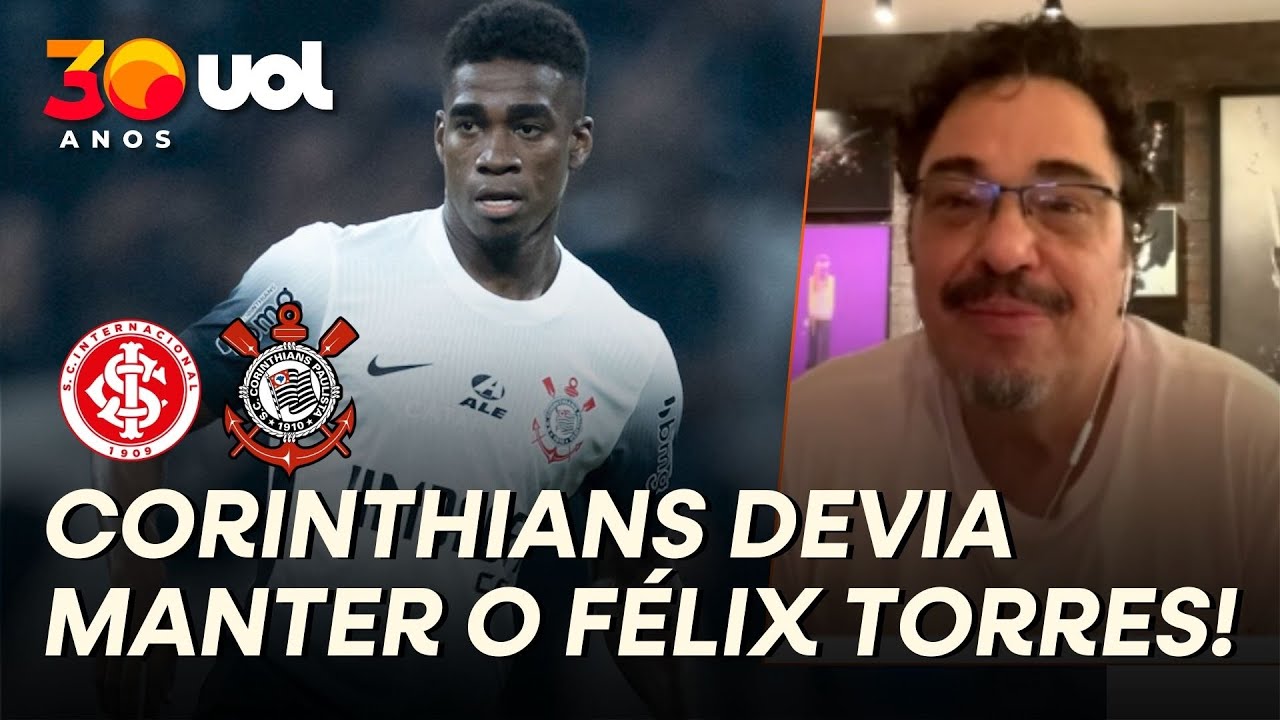 CASAGRANDE CRITICA DECISÃO DO CORINTHIANS DE EMPRESTAR FÉLIX TORRES AO INTERNACIONAL!
